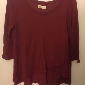 hollister layered top